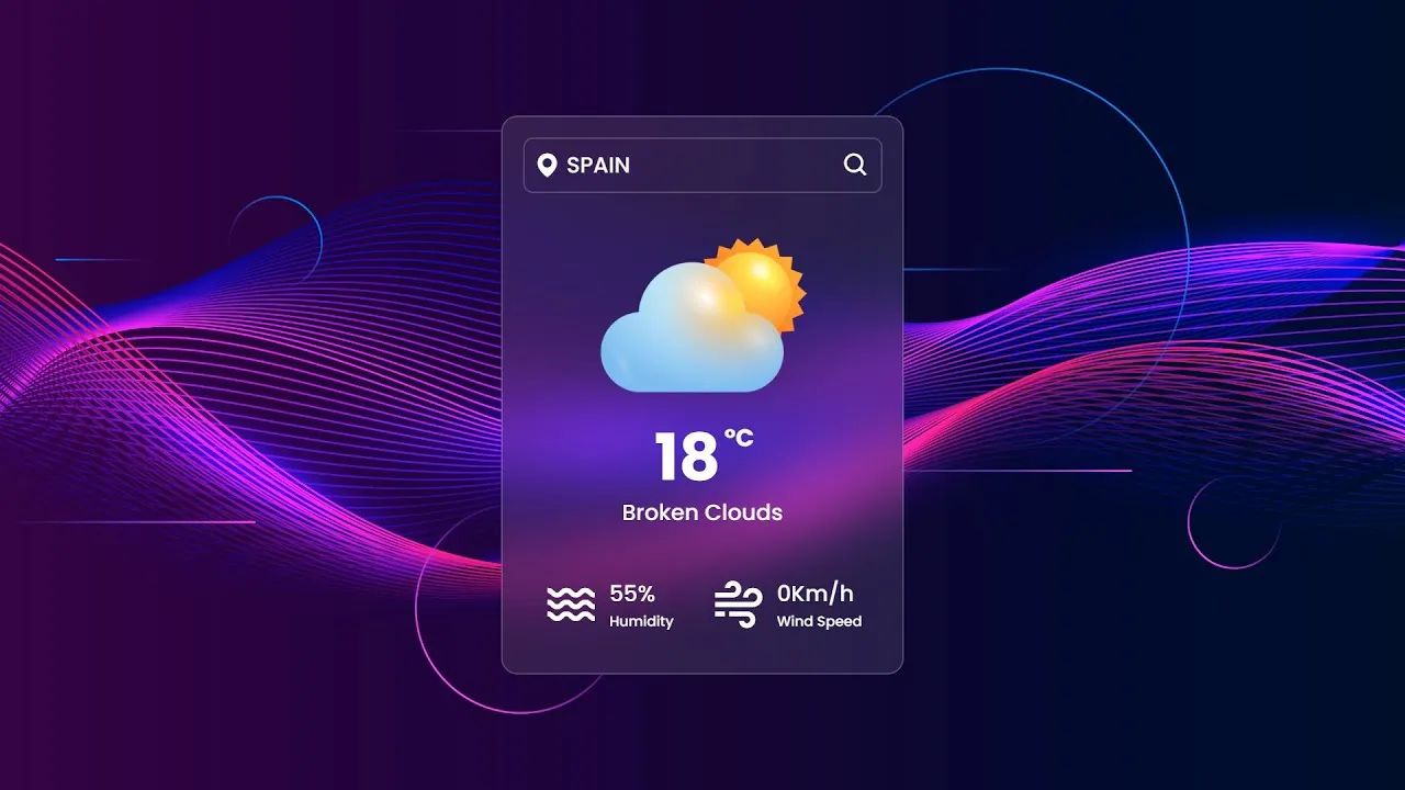 Build a Weather App with HTML, CSS, and JavaScript