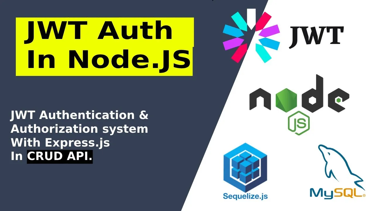 Node.js JWT Authentication: User Authentication & Authorization