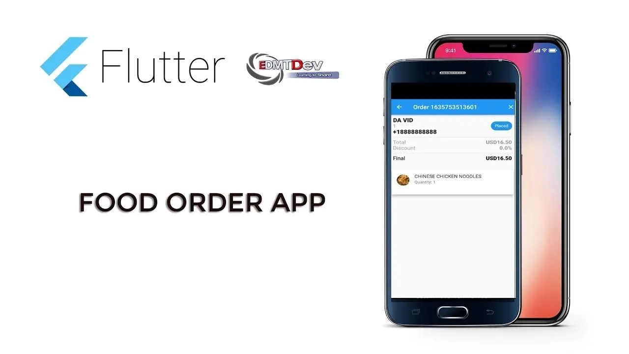 Register a User on Your Flutter Food Order App's Server