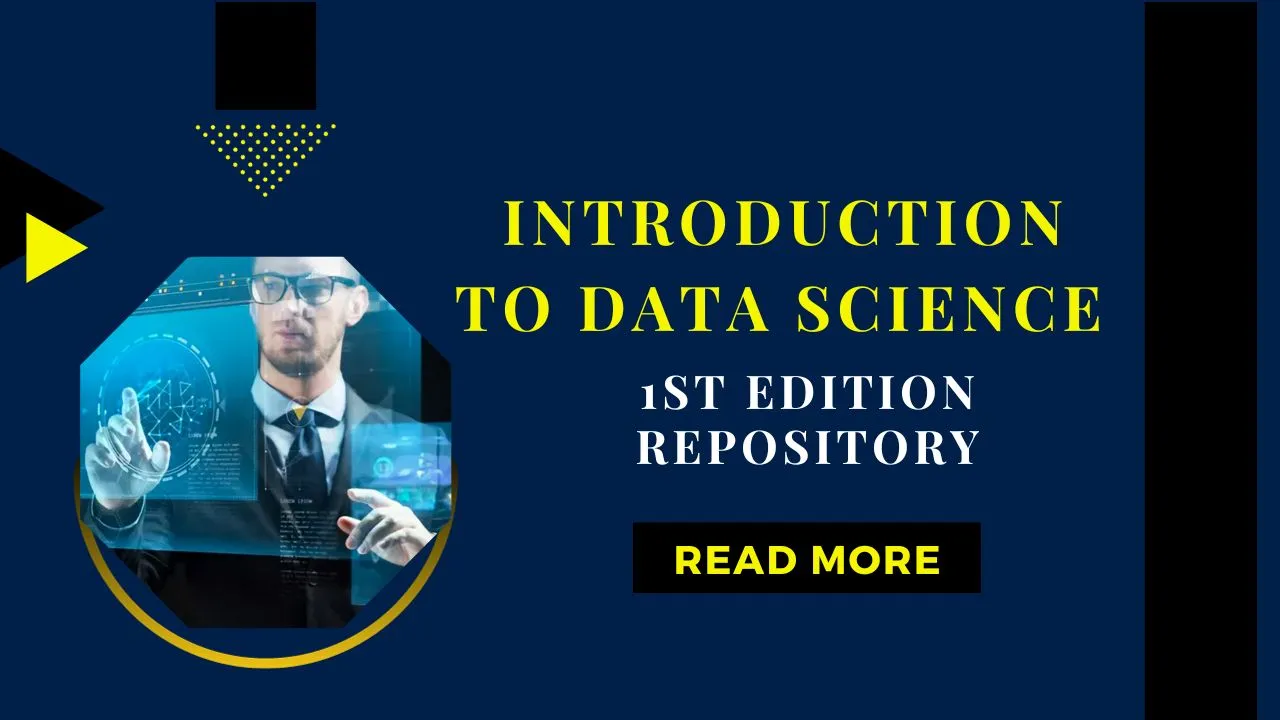 Introduction To Data Science - 1st Edition Repository