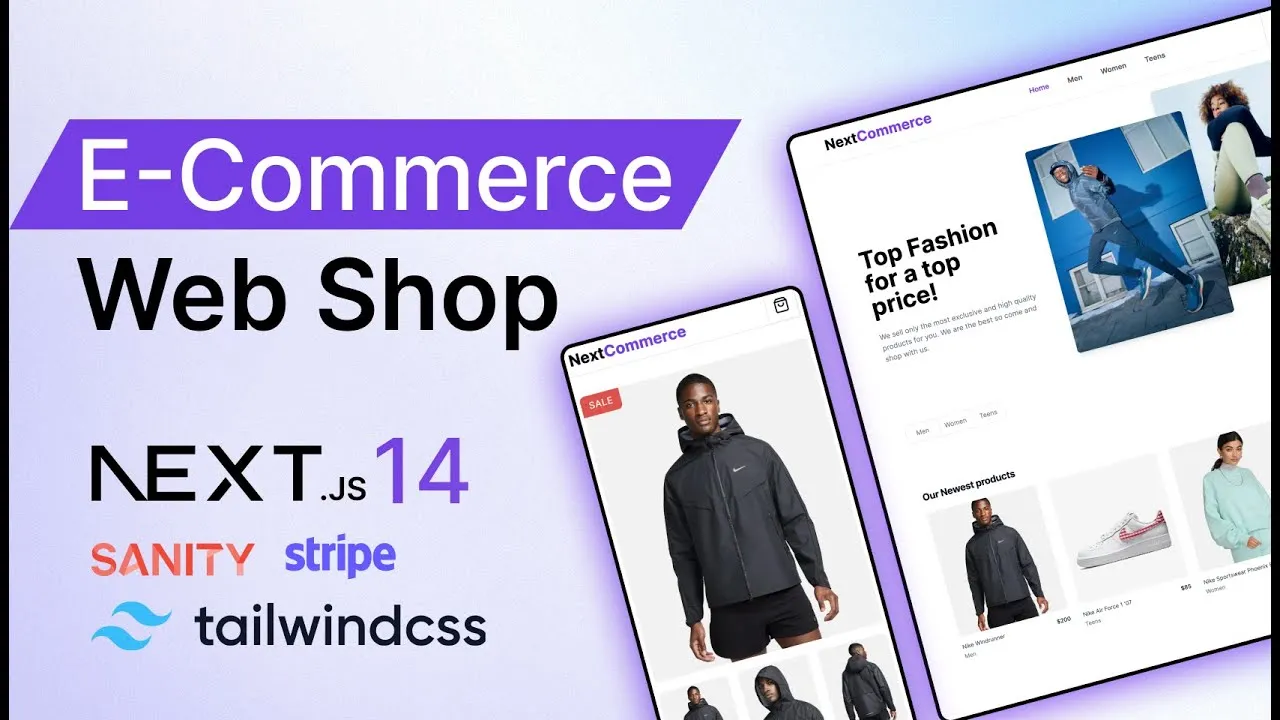 Full-Stack E-Commerce Website with Next.js 14, Stripe, and Sanity.io