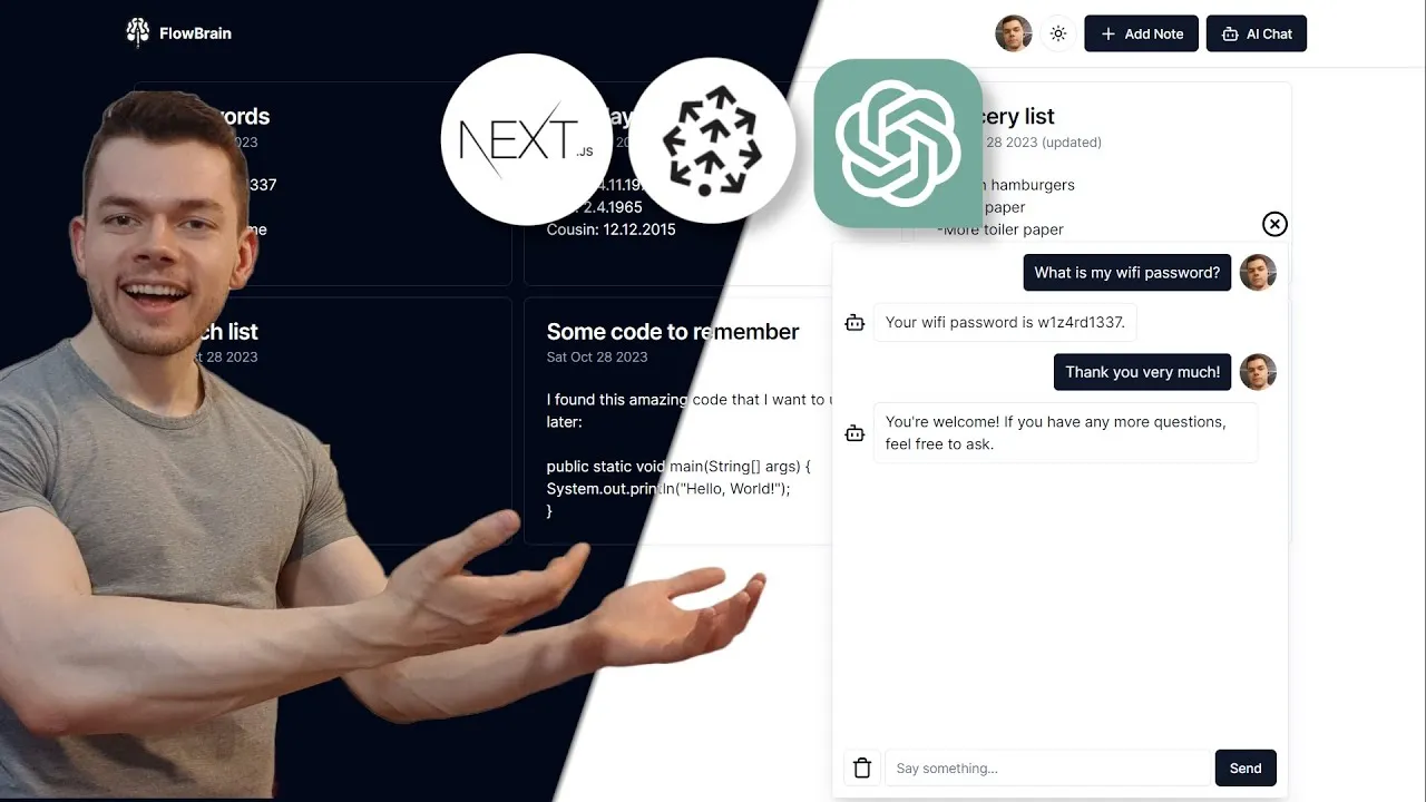 Build Your Own AI Chatbot With Next.js 14, ChatGPT, TailwindCSS, Shadcn ...