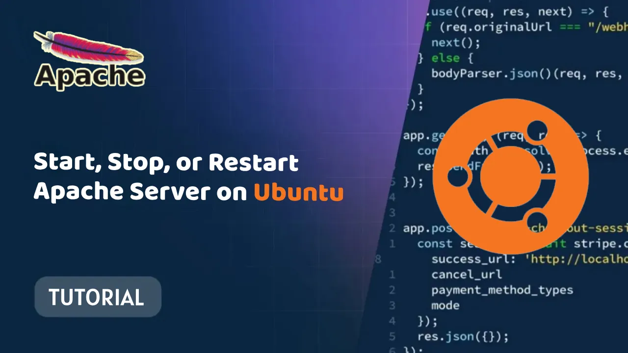 Start, Stop, Or Restart Apache Server On Ubuntu In Seconds