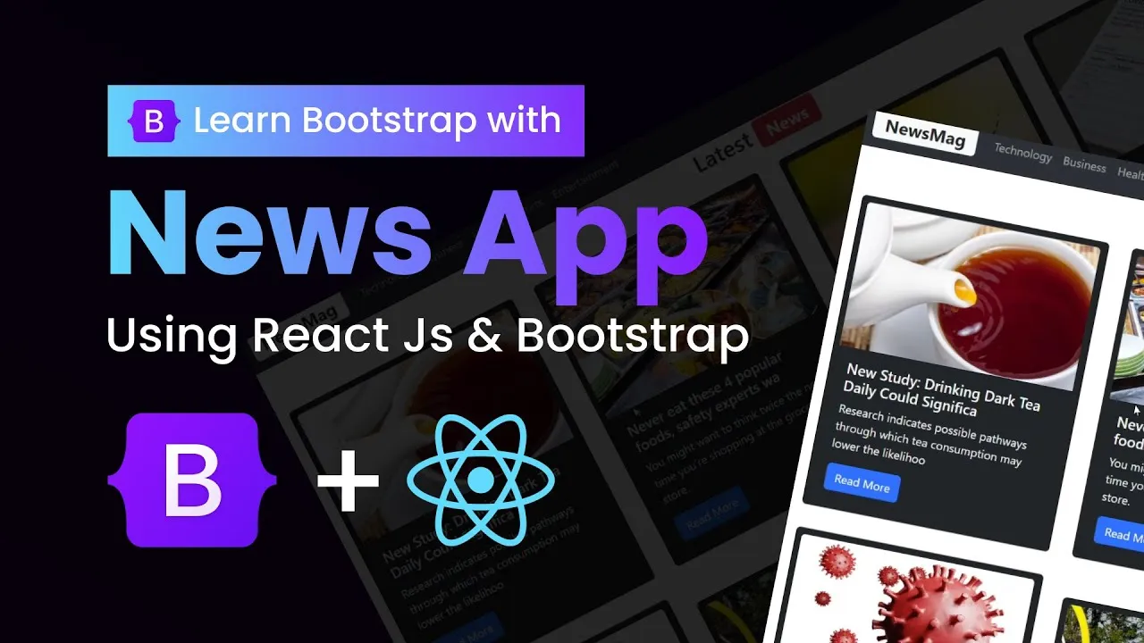 Building a News Application with React.js and Bootstrap