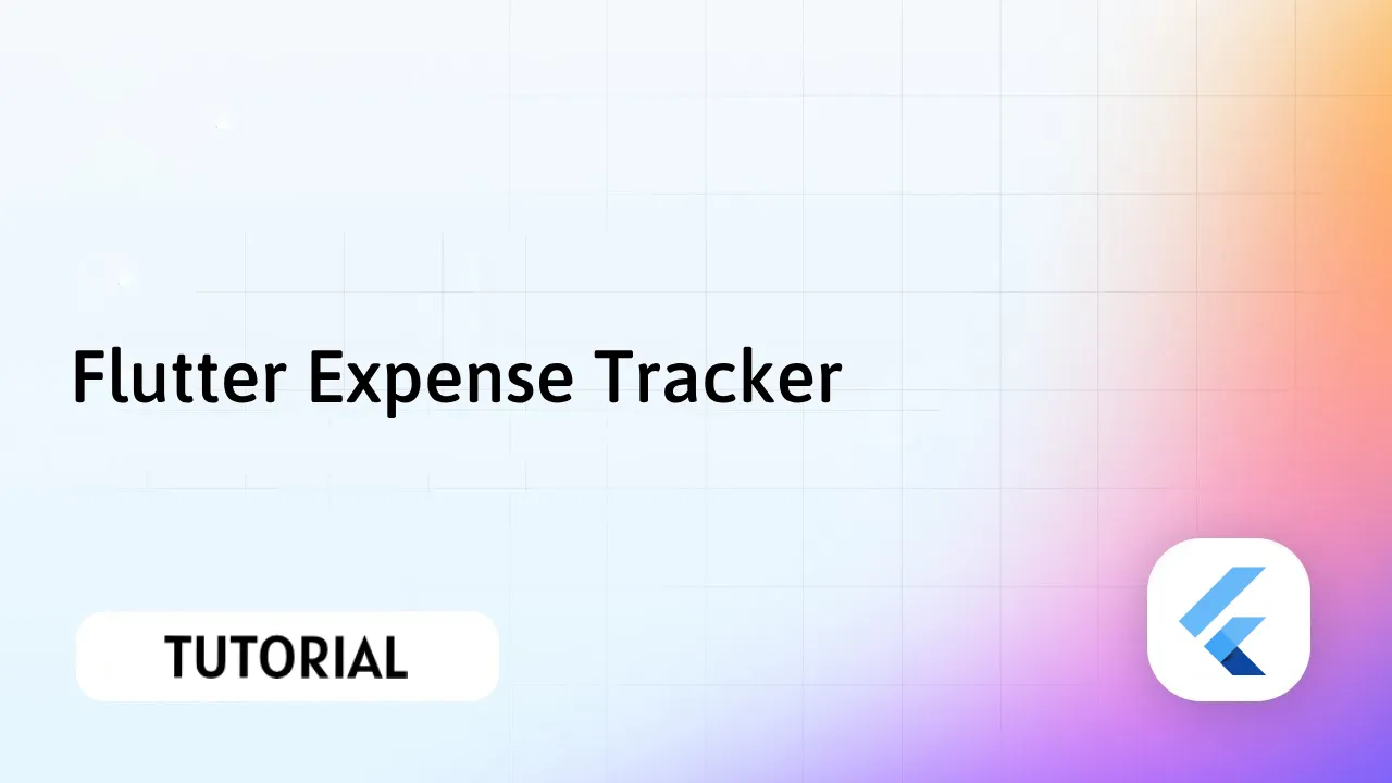 Flutter Expense Tracker: Track Your Spending with Ease