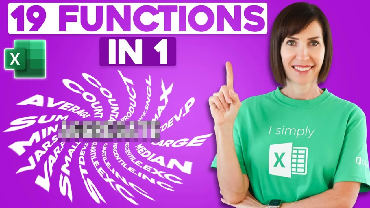 Replace 19 Excel Functions with the AGGREGATE Function