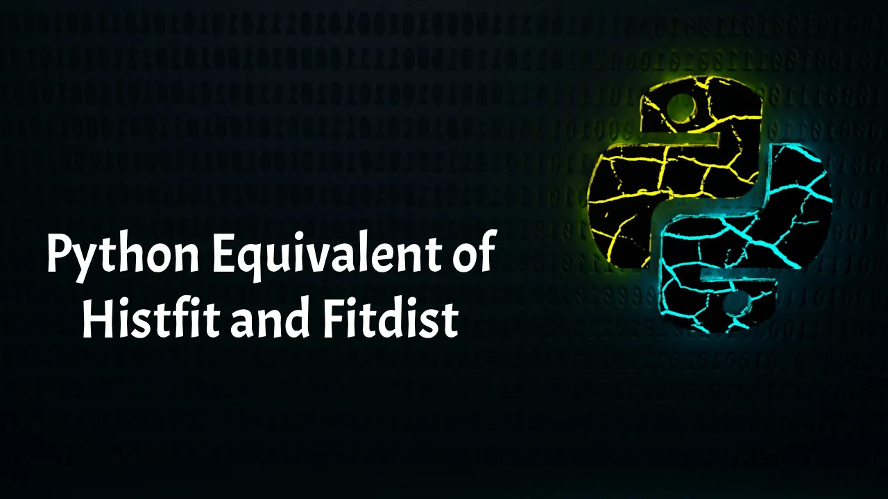 Python Histogram Fitting and Distribution Analysis