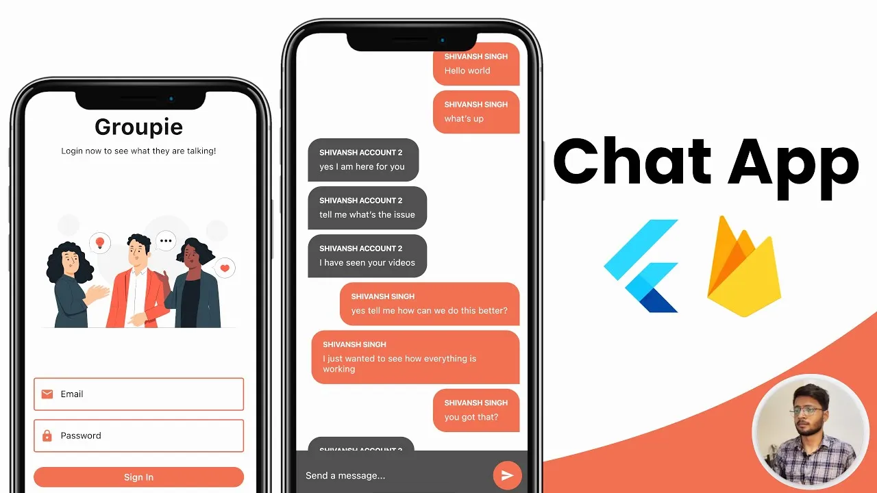 Build a Real-Time Chat App with Flutter and Firebase for Beginners 