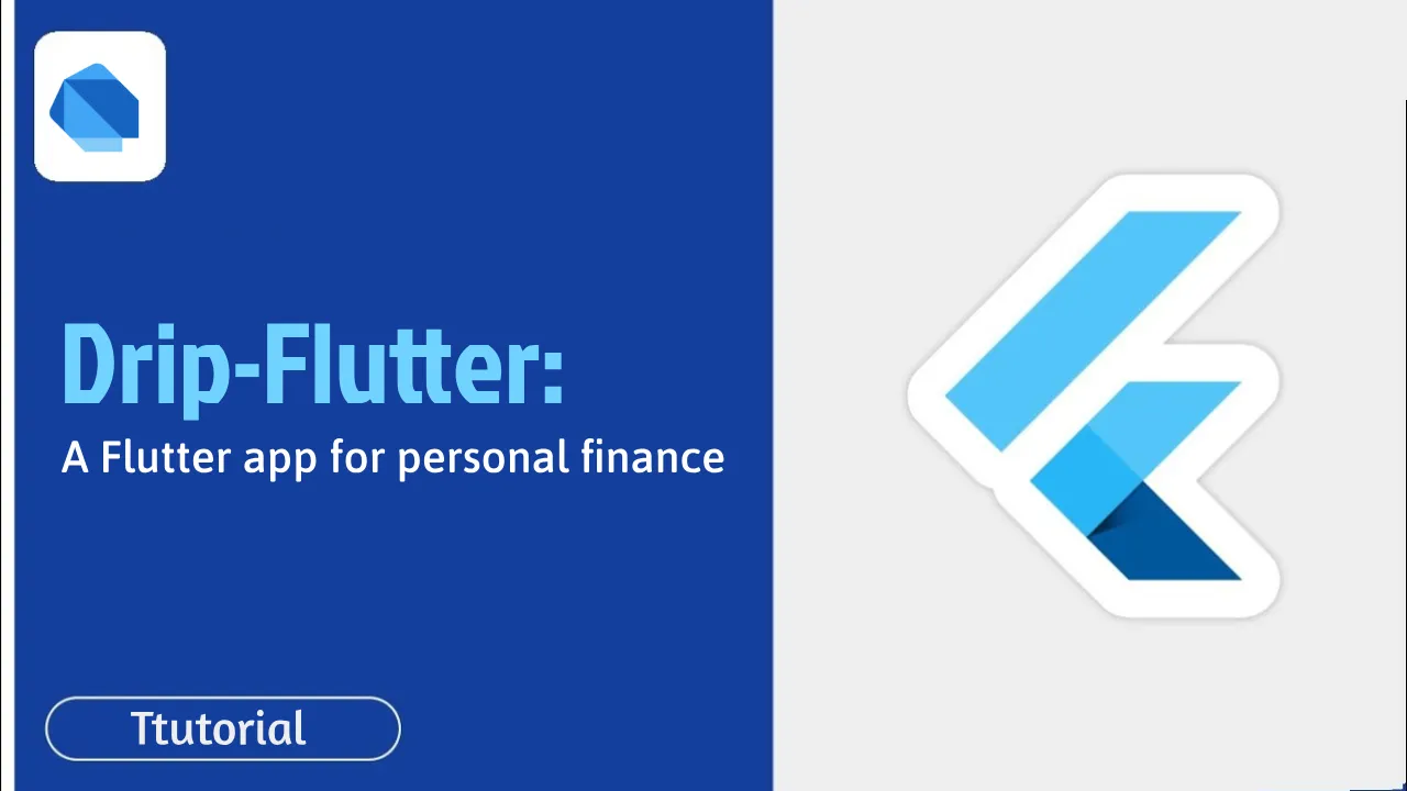 Drip: A Flutter app for personal finance