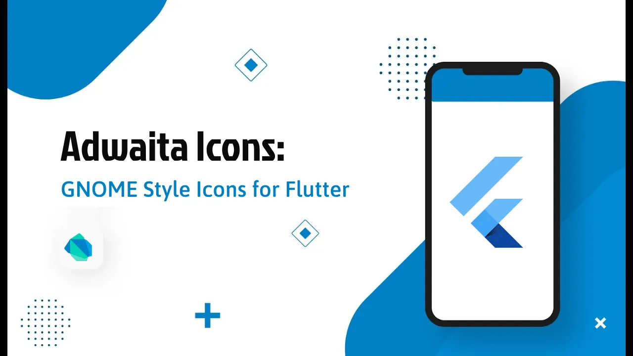 Adwaita Icons: GNOME Style Icons for Flutter