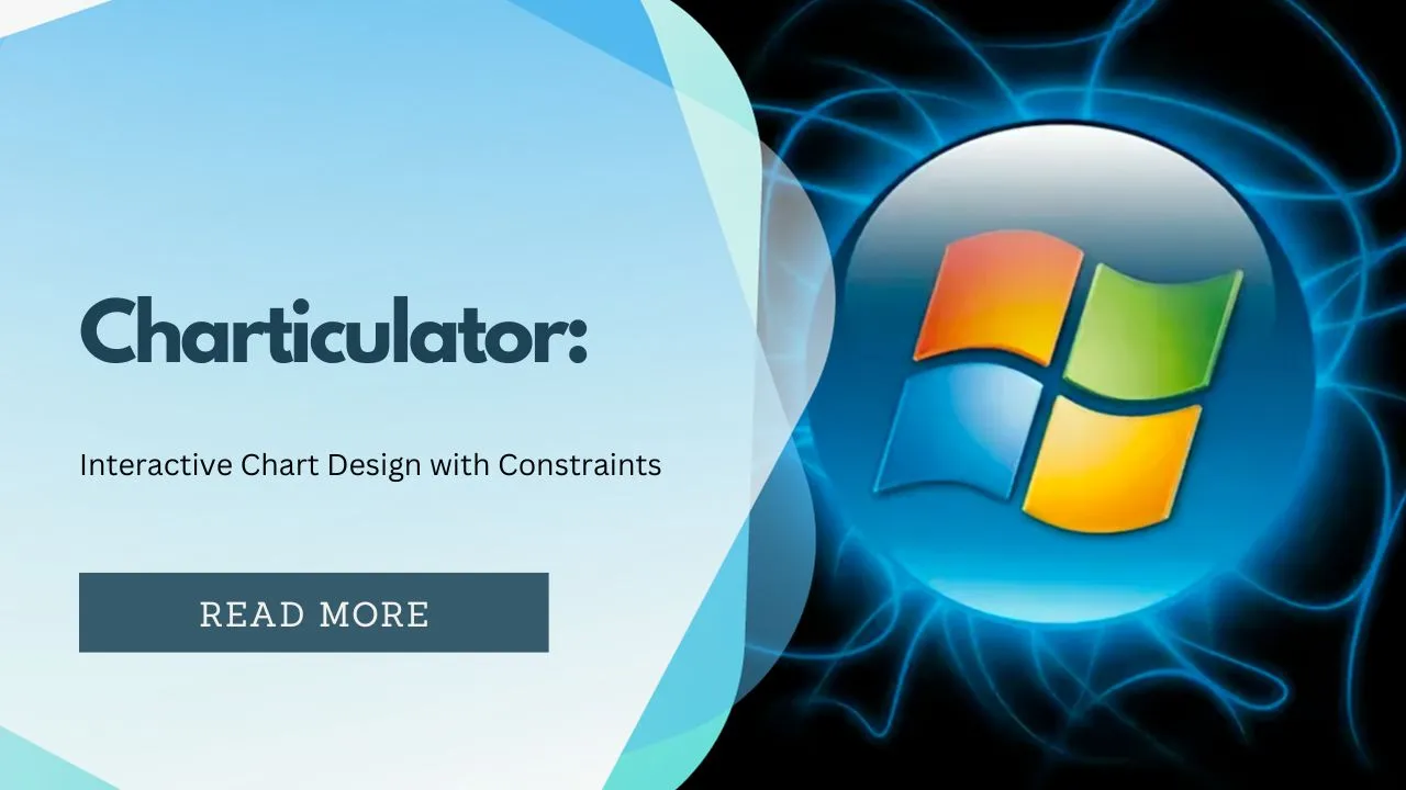 Charticulator: Interactive Chart Design with Constraints