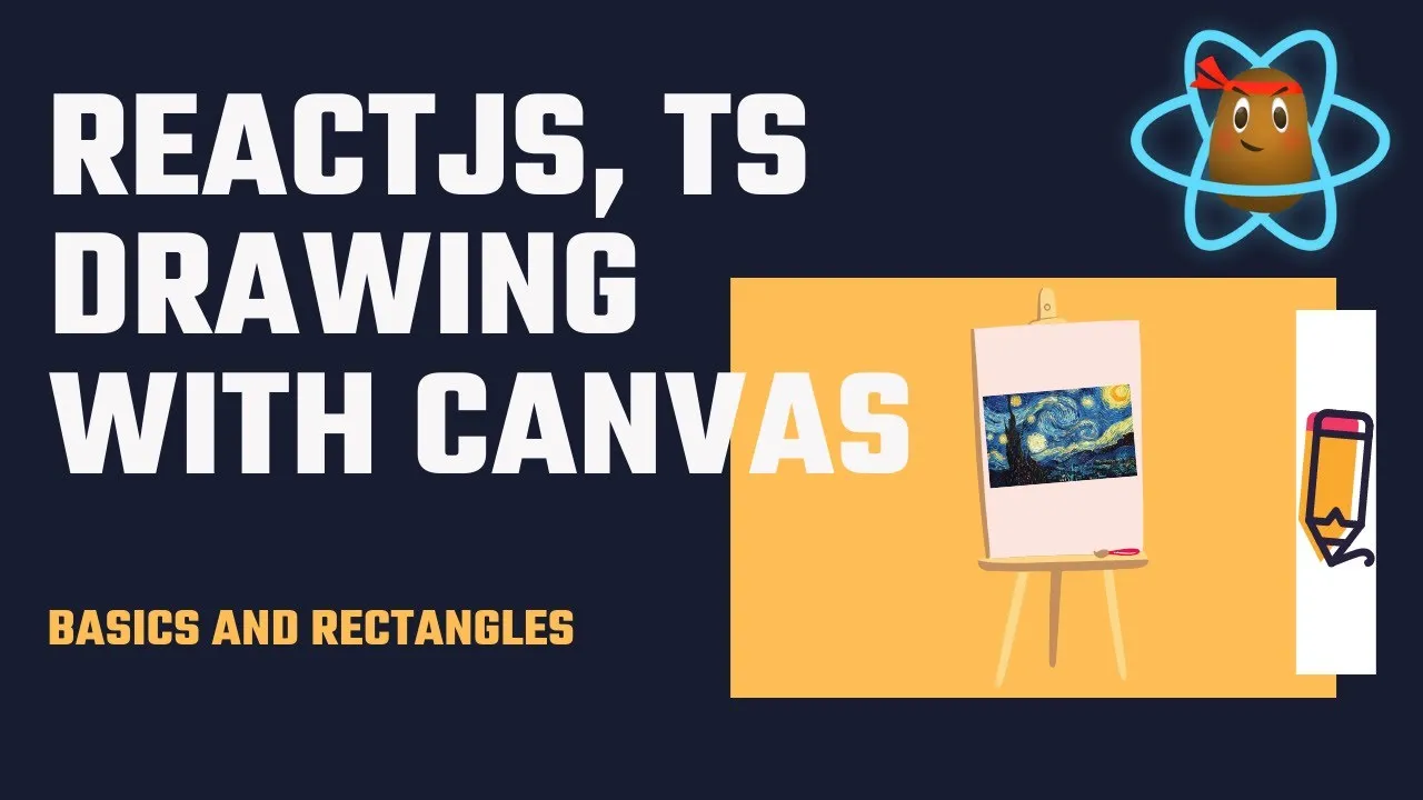 ReactJS and TypeScript How to Draw Rectangles with Canvas