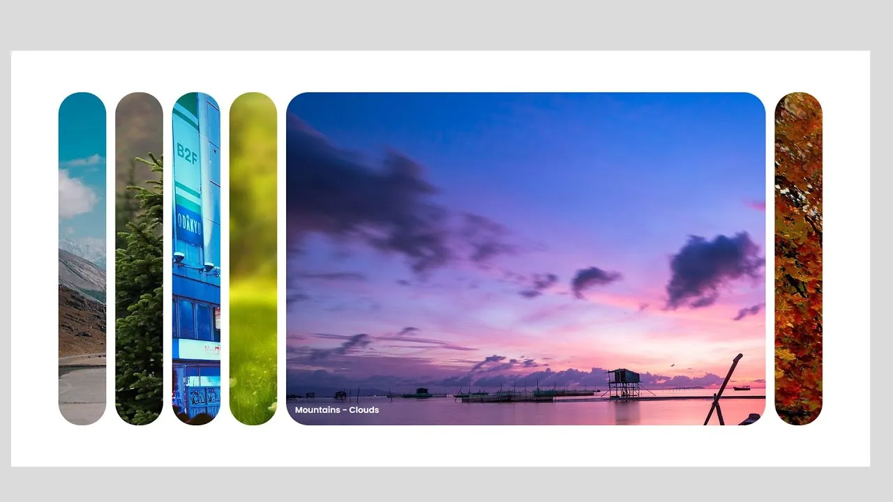 How to Build an Image Accordion with HTML CSS and JavaScript