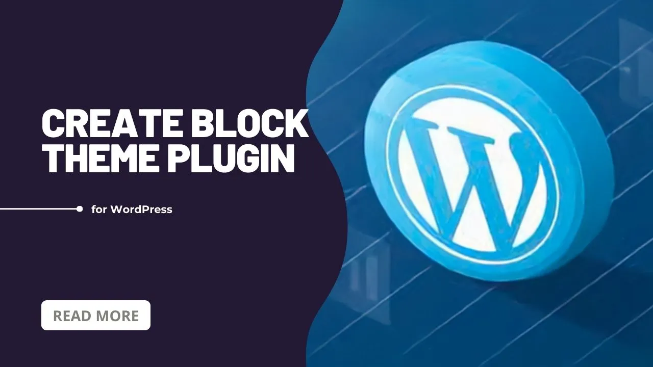 Create Block Theme Plugin for WordPress