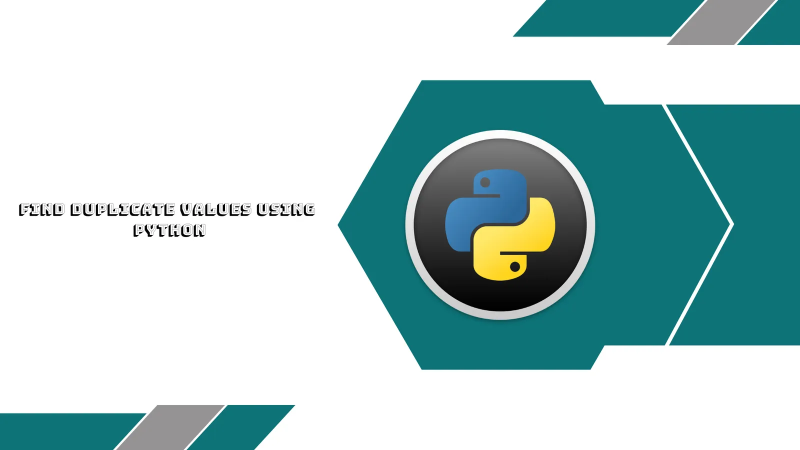 Python Find Duplicate Values with Example