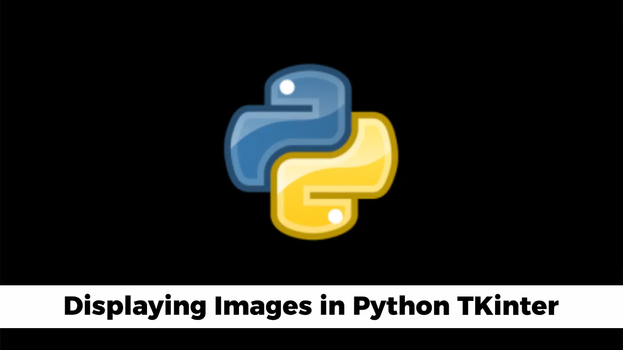 Displaying Images in Python TKinter