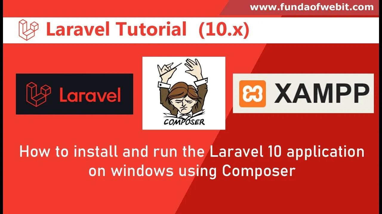 Laravel 10 Tutorial: Windows 11 Installation Guide With Composer