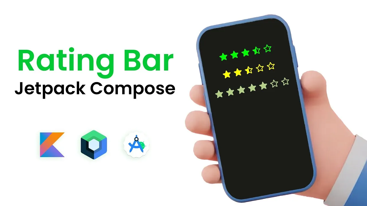 Stars Rating Bar in Jetpack Compose