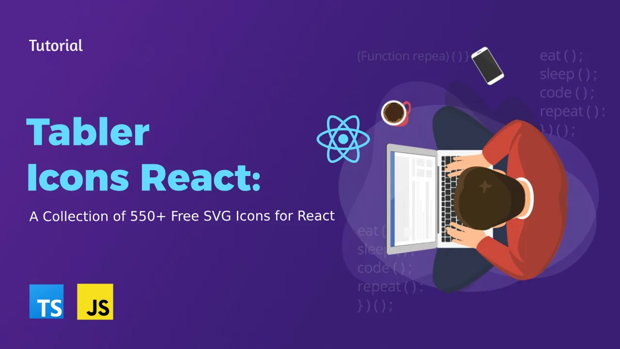 Tabler Icons React: A Collection of 550+ Free SVG Icons for React