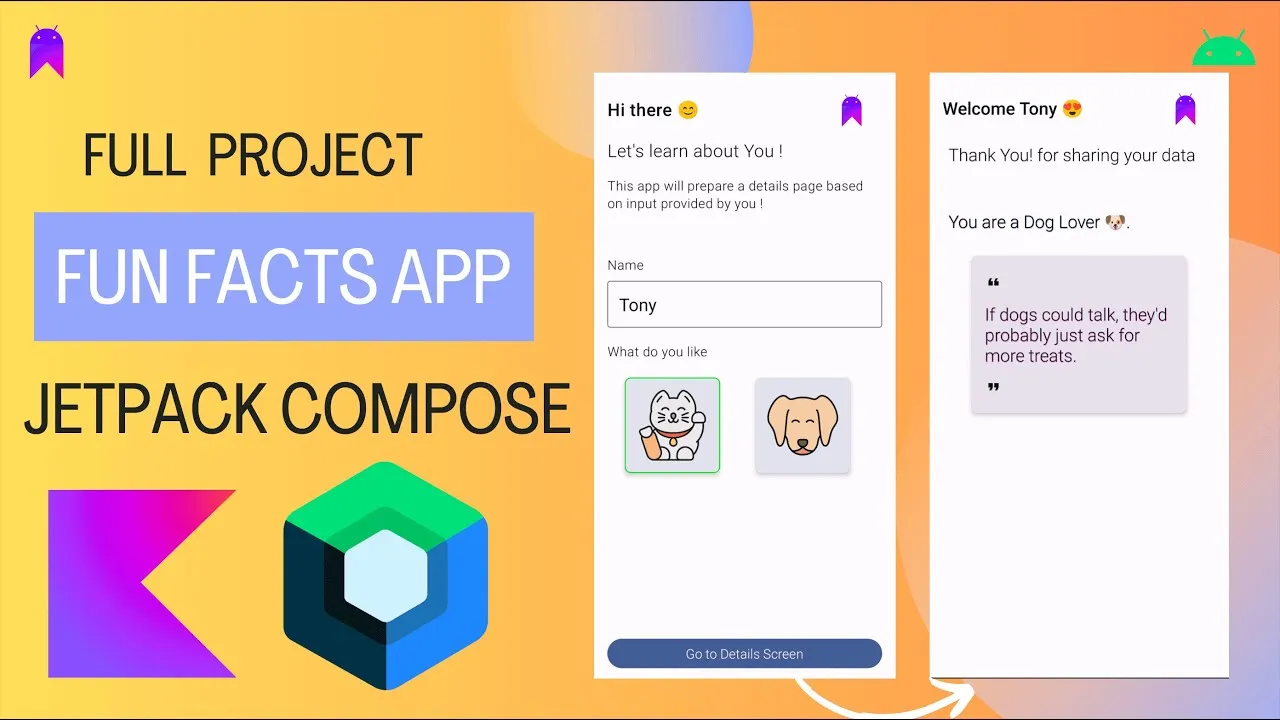 Build a Complete Android Project in Jetpack Compose