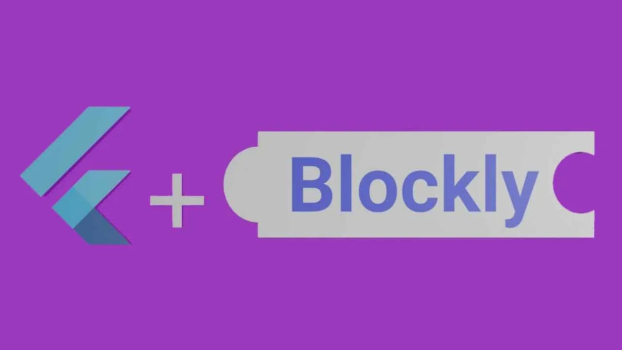 A Flutter Blockly Visual Programming Editor