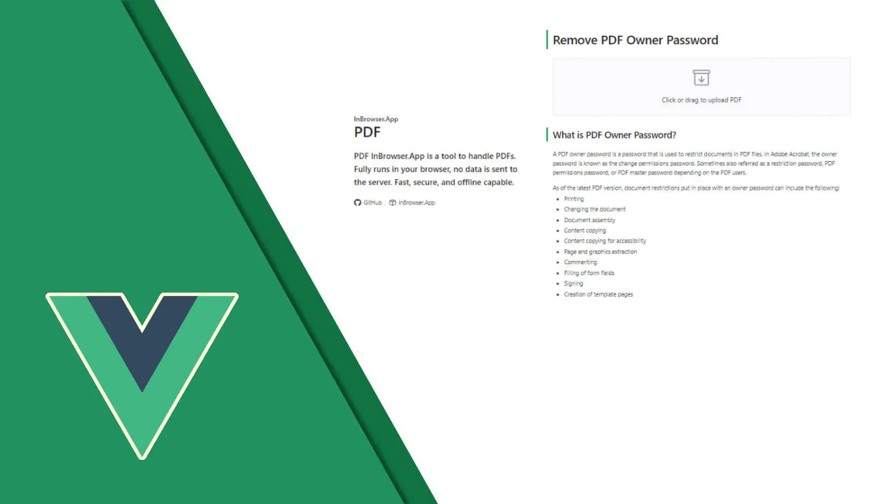 PDF InBrowser.App: A Vue.js Tool for Handling PDFs