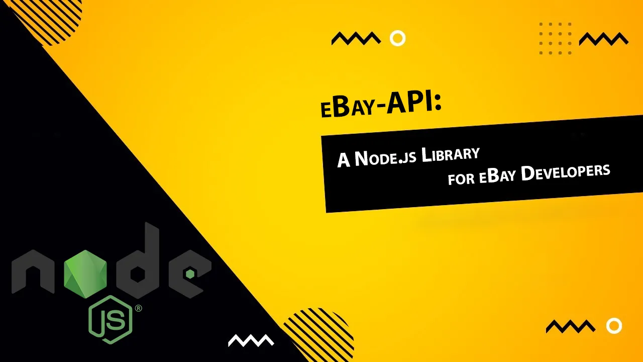 eBay-API: A Node.js Library for eBay Developers