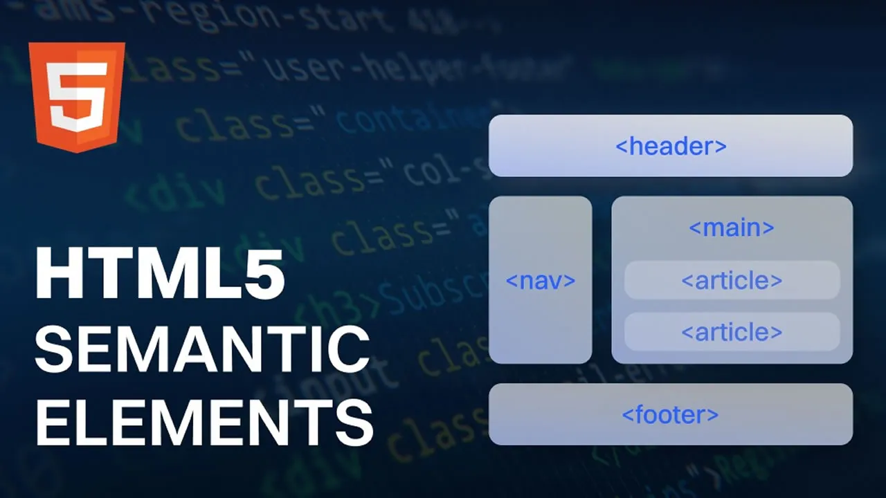 HTML Semantic Elements - Explained with Examples