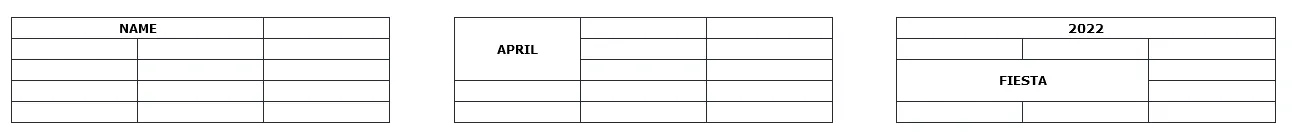 HTML Table Colspan & Rowspan - Explained with Examples