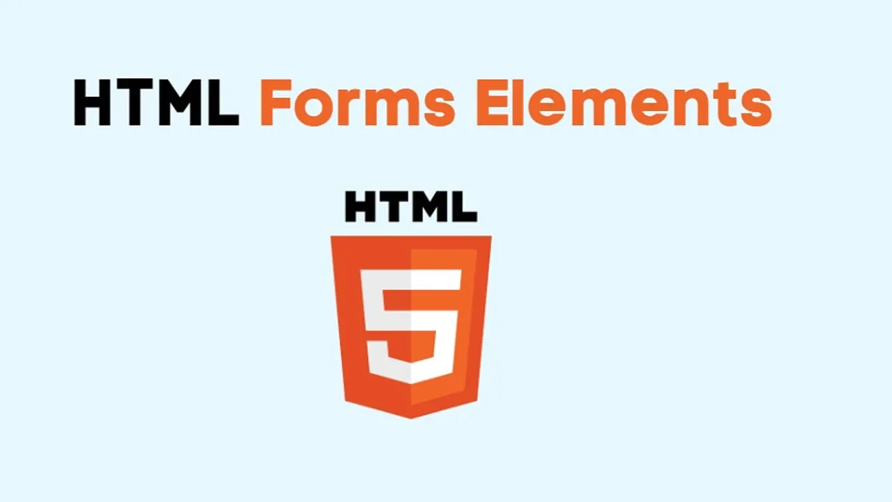 HTML Form Elements - Explained with Examples