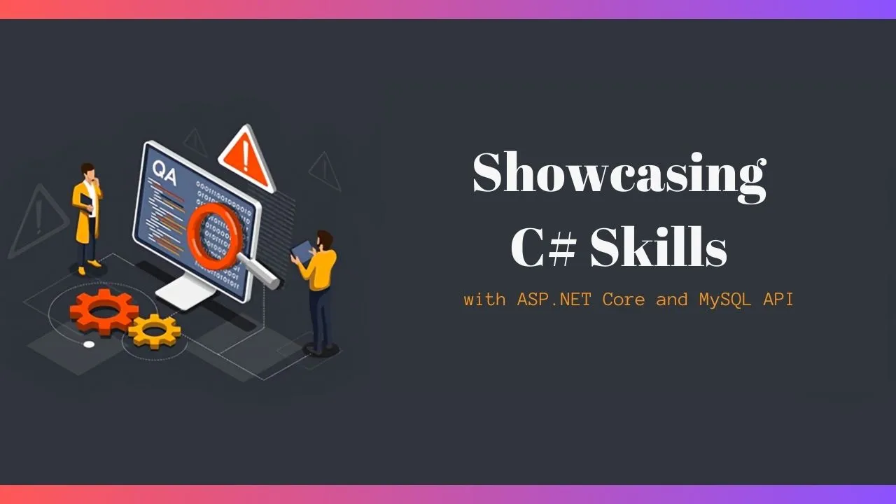 Showcasing c skills with asp net core and mysql api