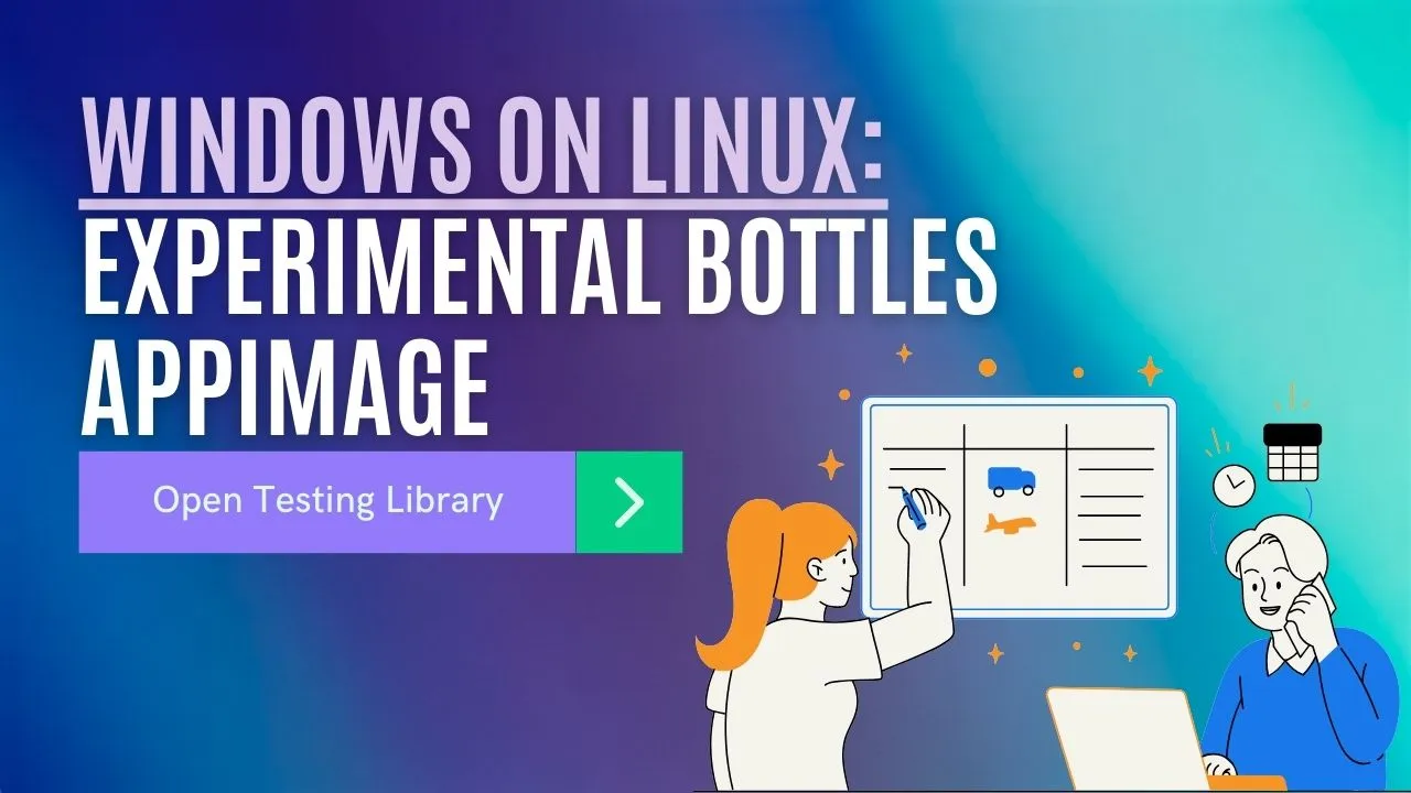 Windows on Linux: Experimental Bottles AppImage