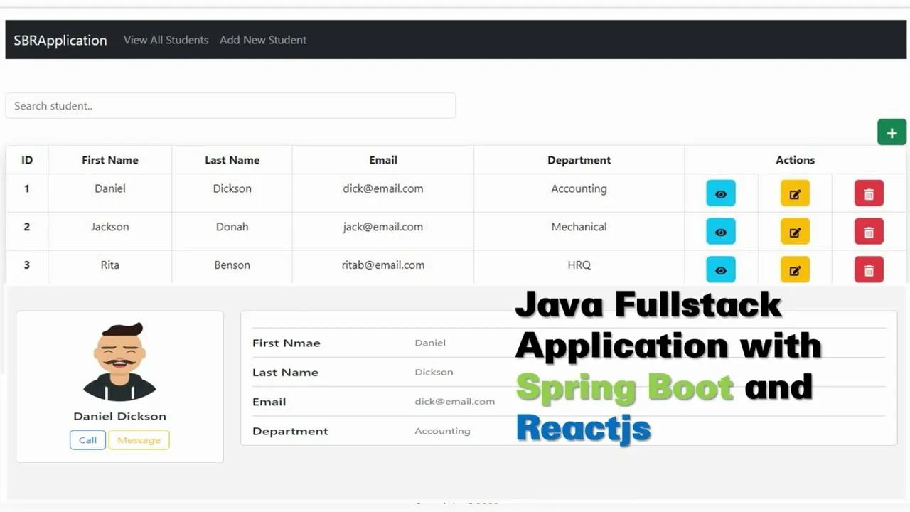 Java Full-Stack Mastery: Java Full Stack Development Using Spring Boot ...