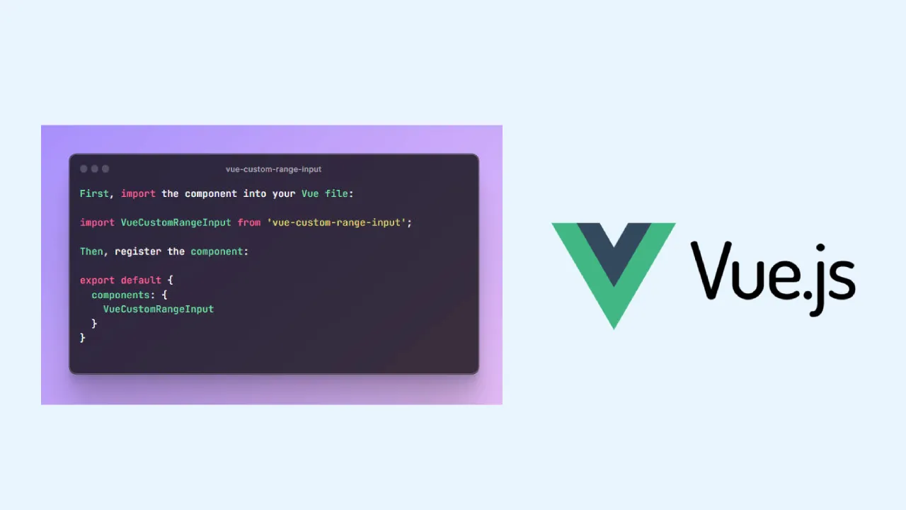 Vue Custom Range Input A Flexible Slider Component