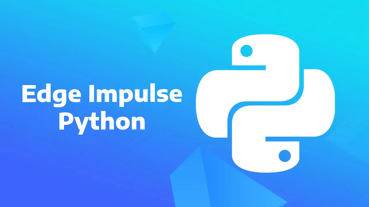 Edge Impulse: Custom ML Block with Keras and Python