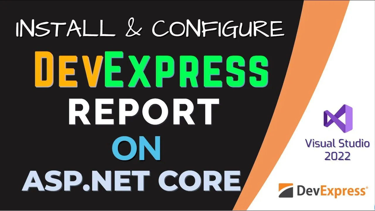 Install And Configure Devexpress Report In .net Core