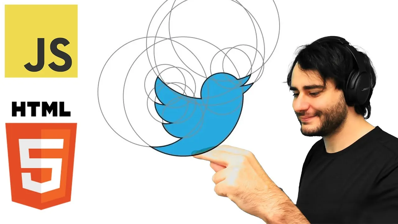JavaScript Tutorial: Draw the Twitter Logo with Canvas