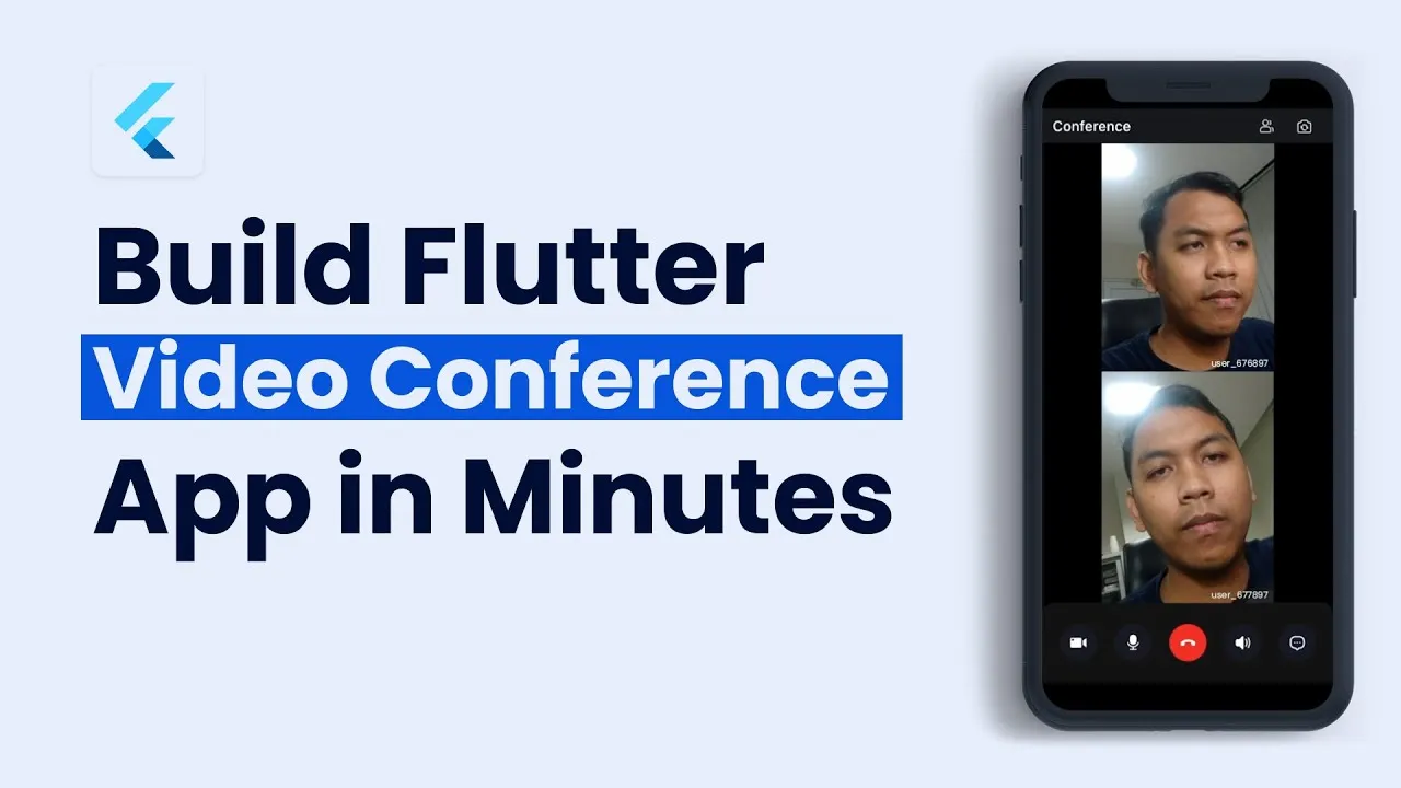 Flutter Course - Video Conference App with ZEGOCLOUD SDK