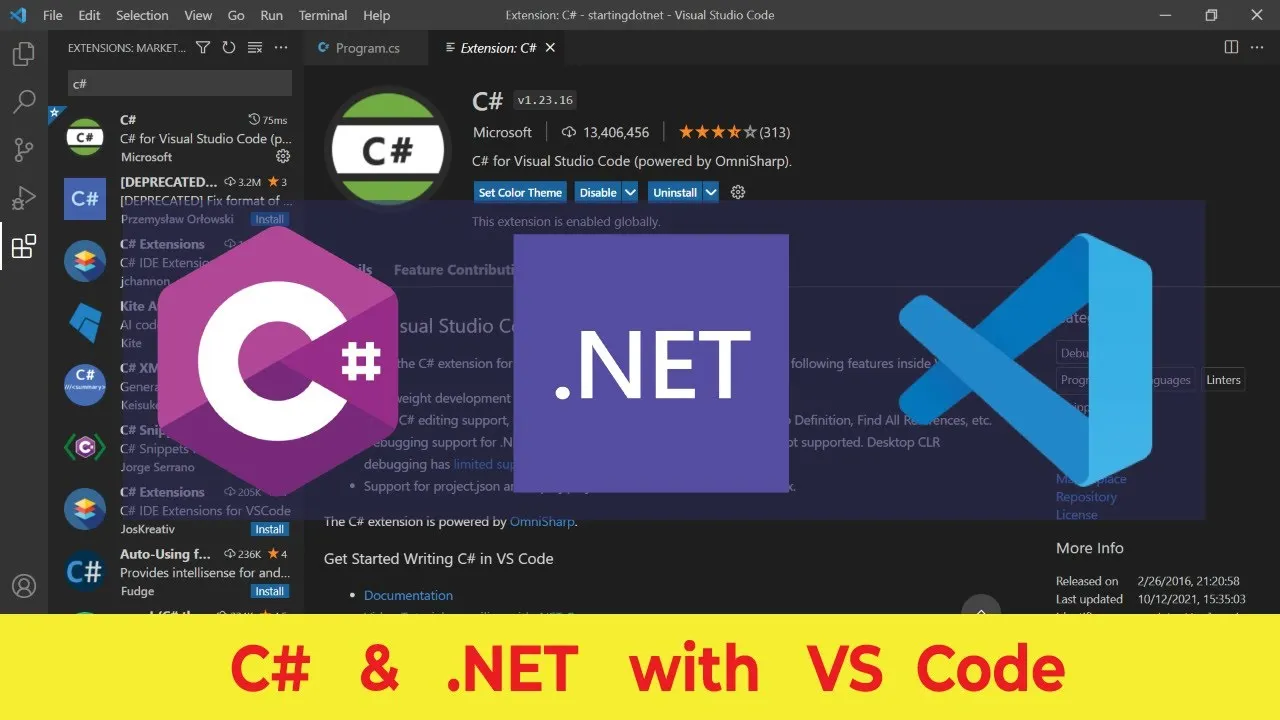 set-up-and-installation-c-and-net-in-visual-studio-code