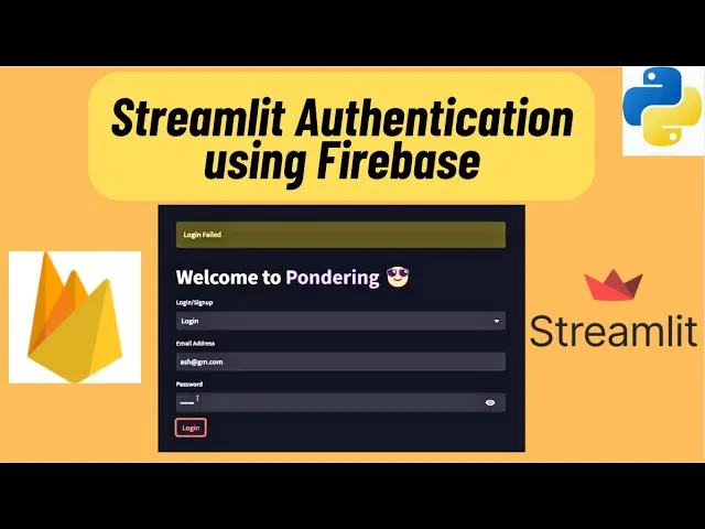 Add Authentication Functionality for Python Website using Streamlit