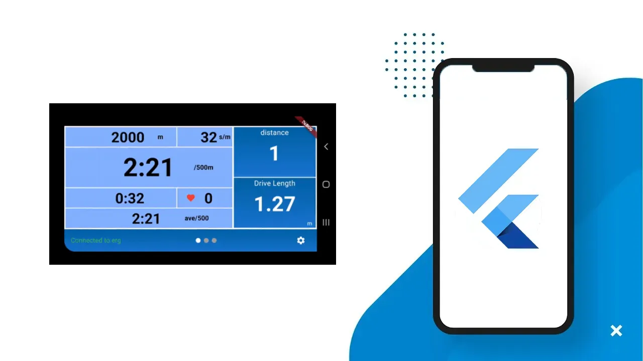 OpenErgView with Flutter - Monitor Your Rowing Performance