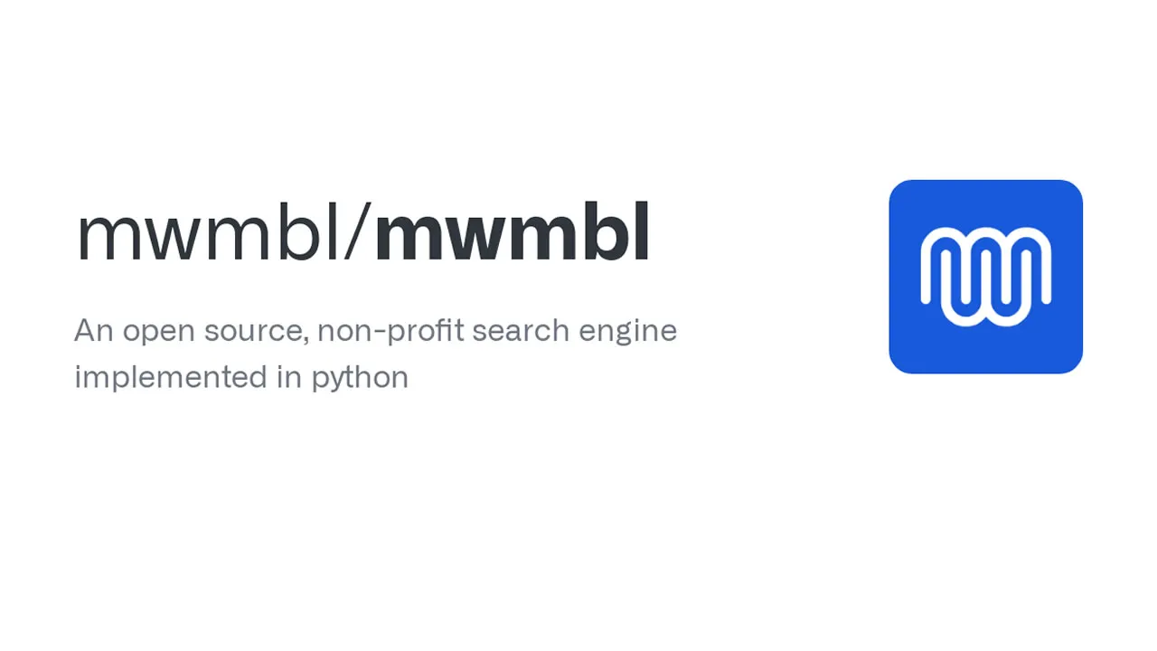 Mwmbl: An open source, non-profit search engine implemented in Python