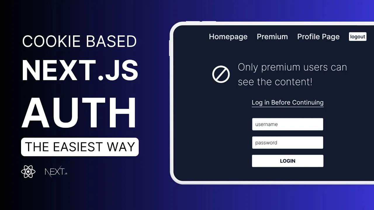 Nextjs Auth Build Auth With Cookie Sessions 7157