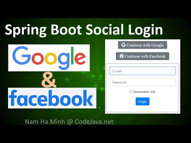 Spring Boot OAuth2 Social Login with Google and Facebook in One Application