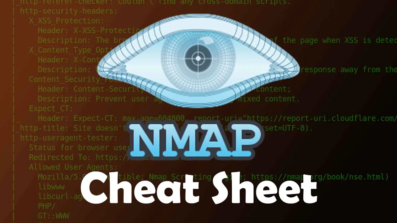 NMap Command Cheat Sheet