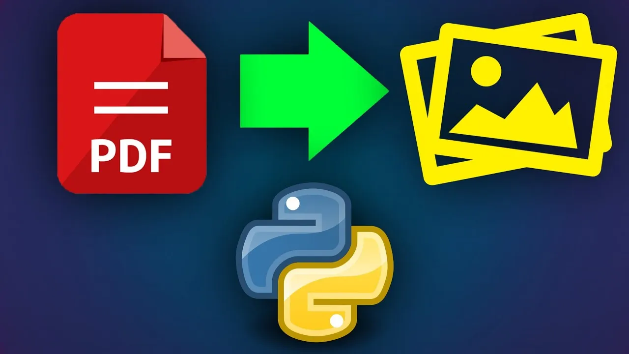 Python pdf to image easy windows 10 conversion