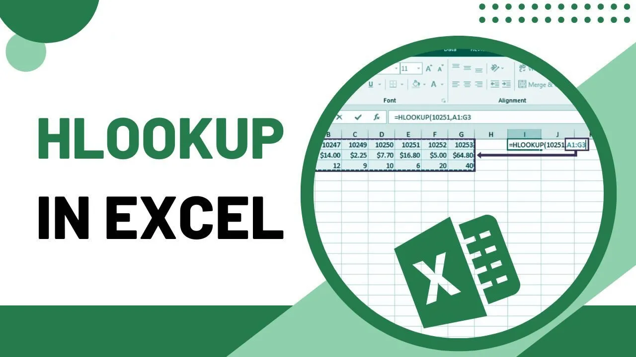 How to Use HLOOKUP in Microsoft Excel