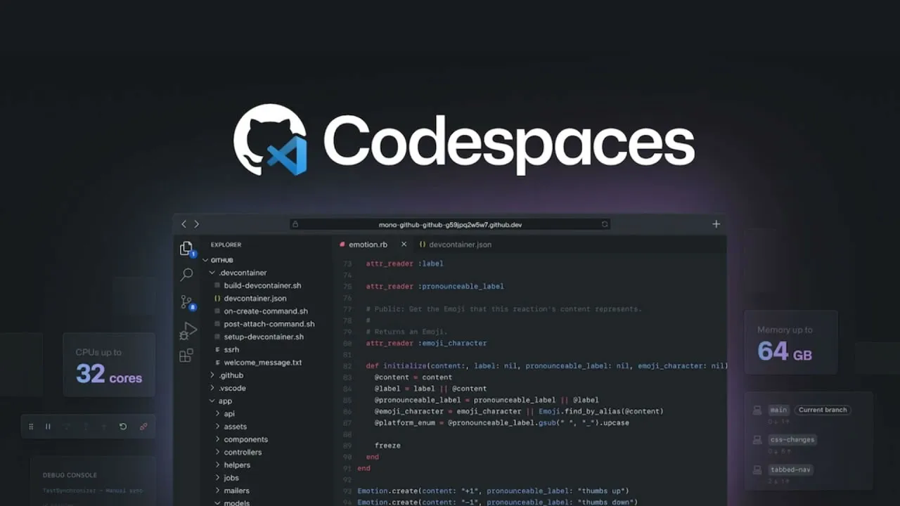 How to deploy a github codespace