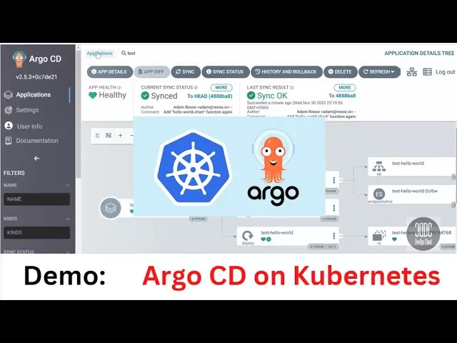 Install Argo CD on Kubernetes cluster | Deploy Application to ...