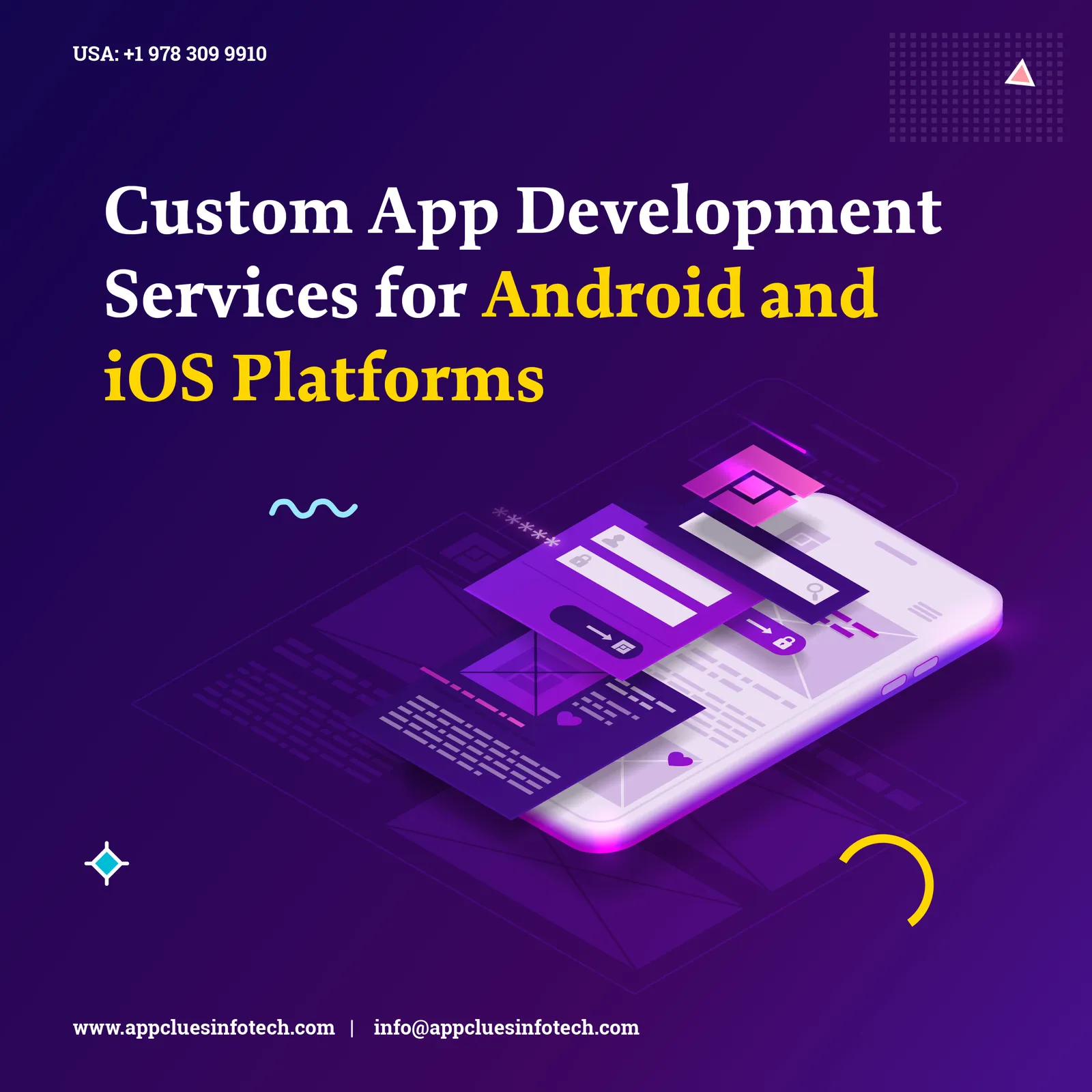 Custom Android & iOS App Development Company in USA